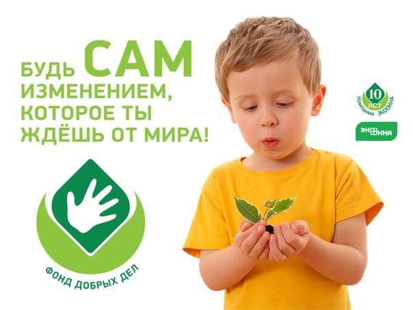 «Экоокна» призывают быть добрее